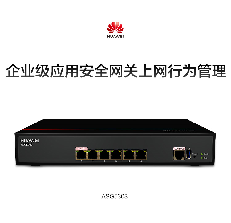 華為 ASG5303 企業(yè)級(jí)上網(wǎng)行為管理