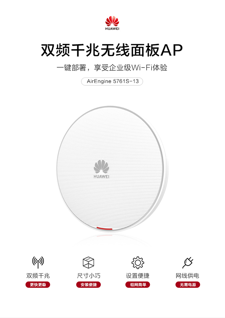 華為無(wú)線(xiàn)ap面板